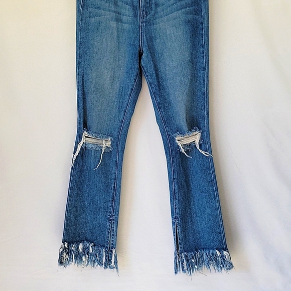 Show Me Your Mumu Brooklyn High Rise Distressed Jeans Size 29 - Picture 4 of 15